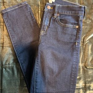 J. Crew factory Dark Blue Skinny Jeans